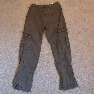 green cargo pants